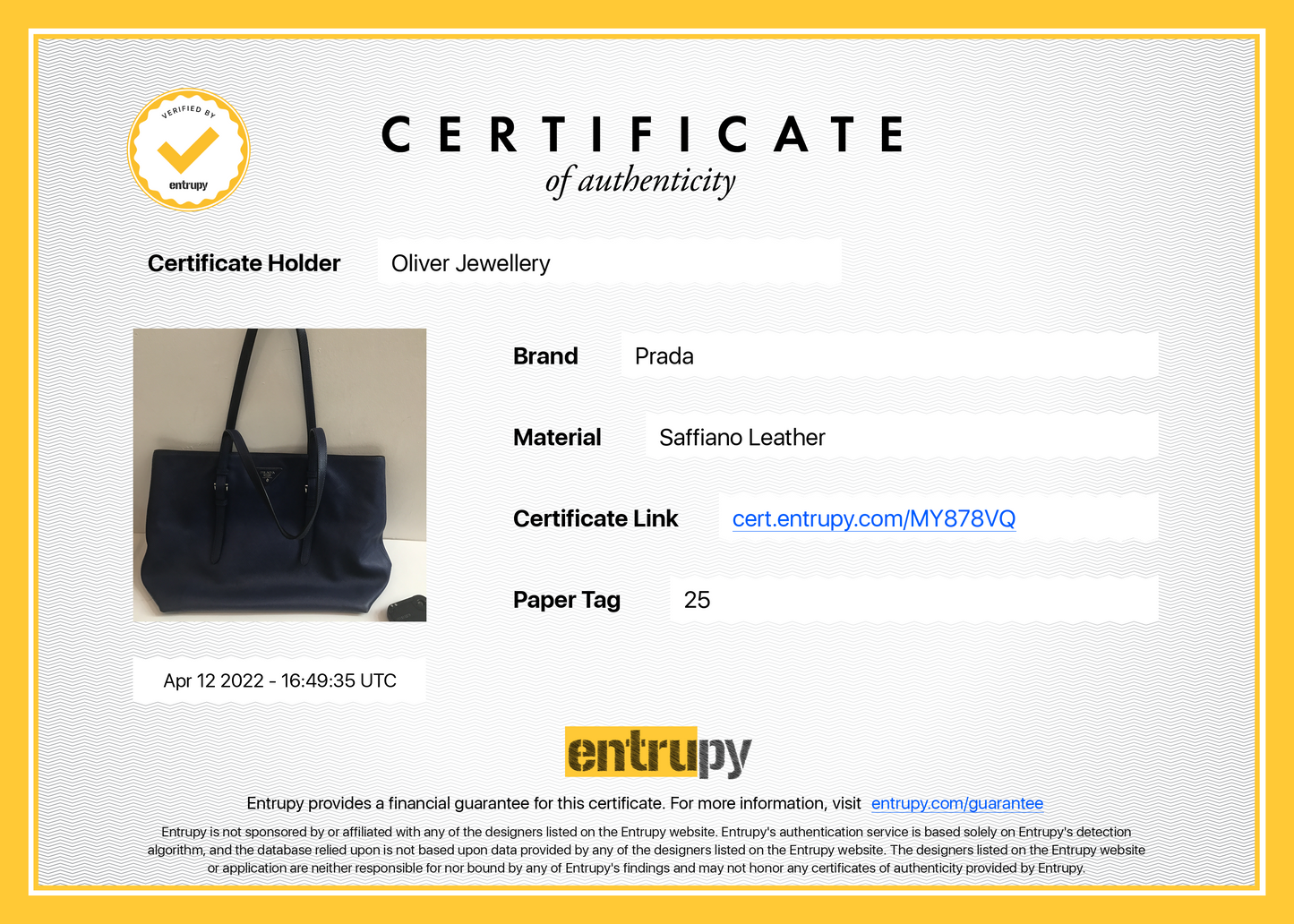 Prada Soft Saffiano Tote
