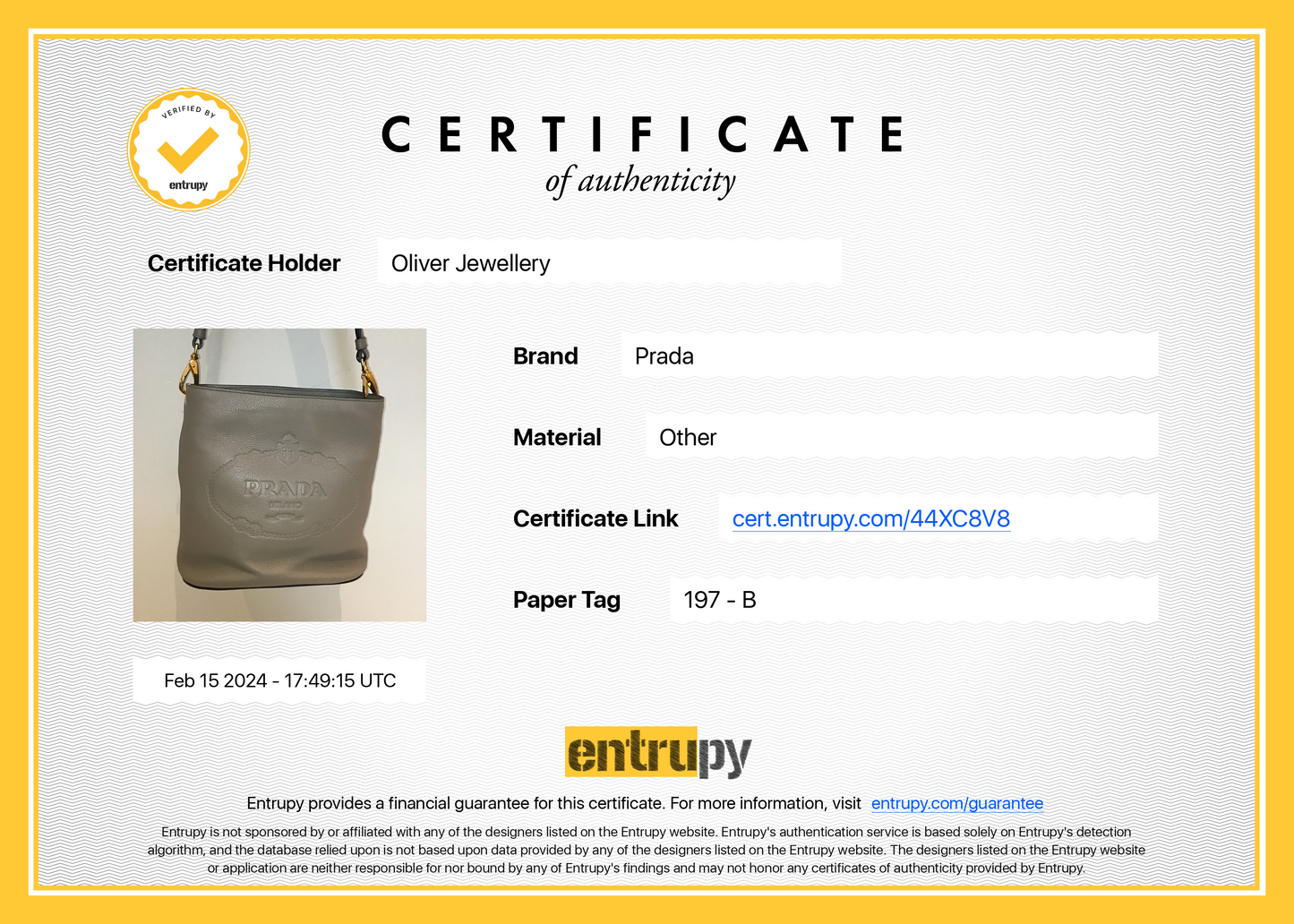 Prada Taupe Vitello Phenix Logo Bucket Crossbody Bag