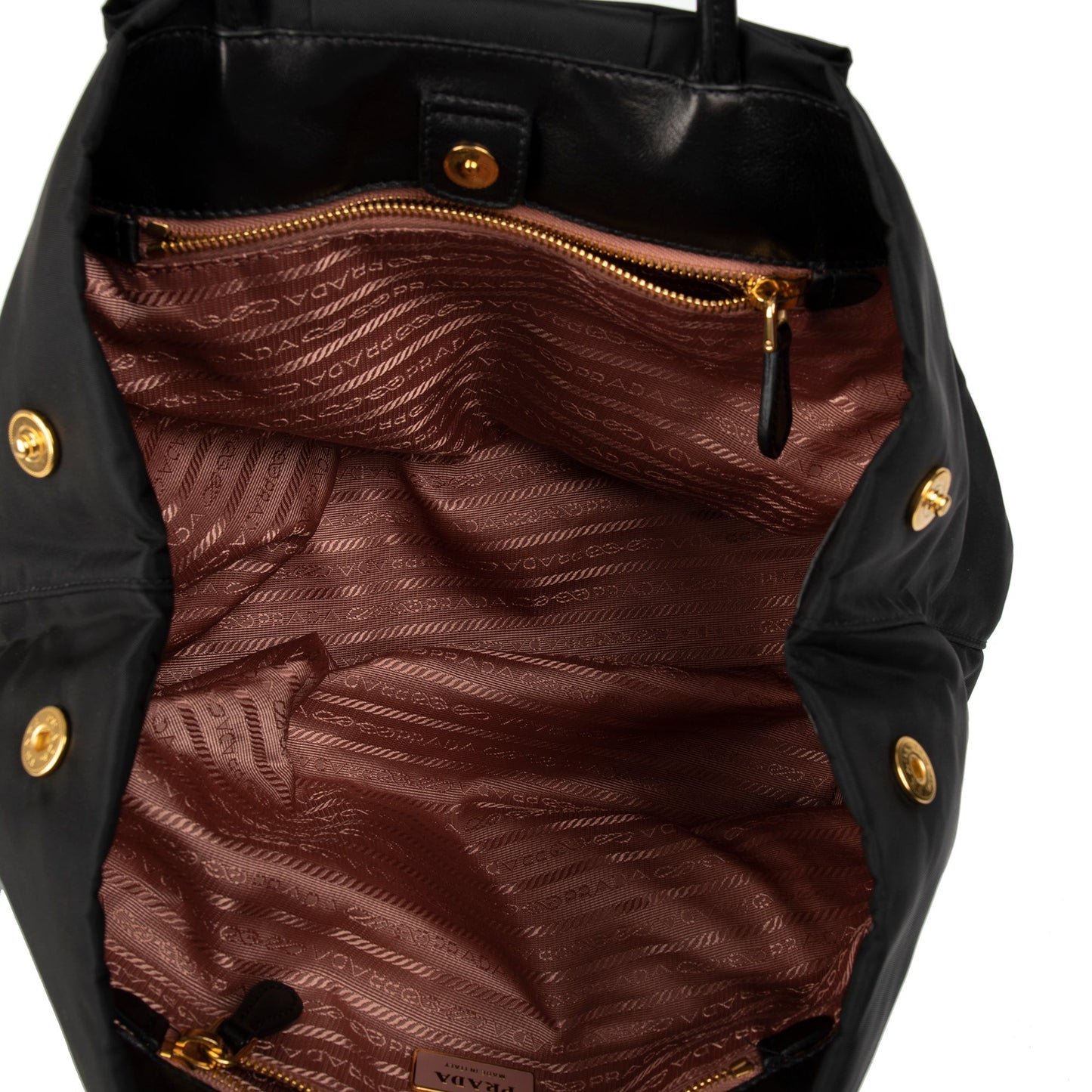 Prada Tessuto Nylon Bow Tote