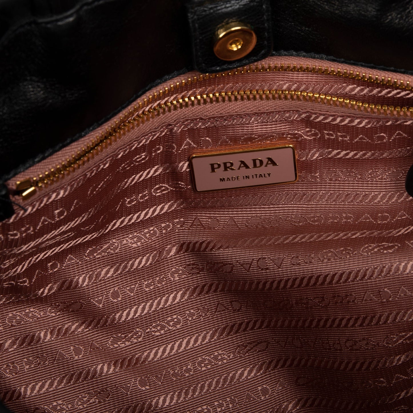 Prada Tessuto Nylon Bow Tote