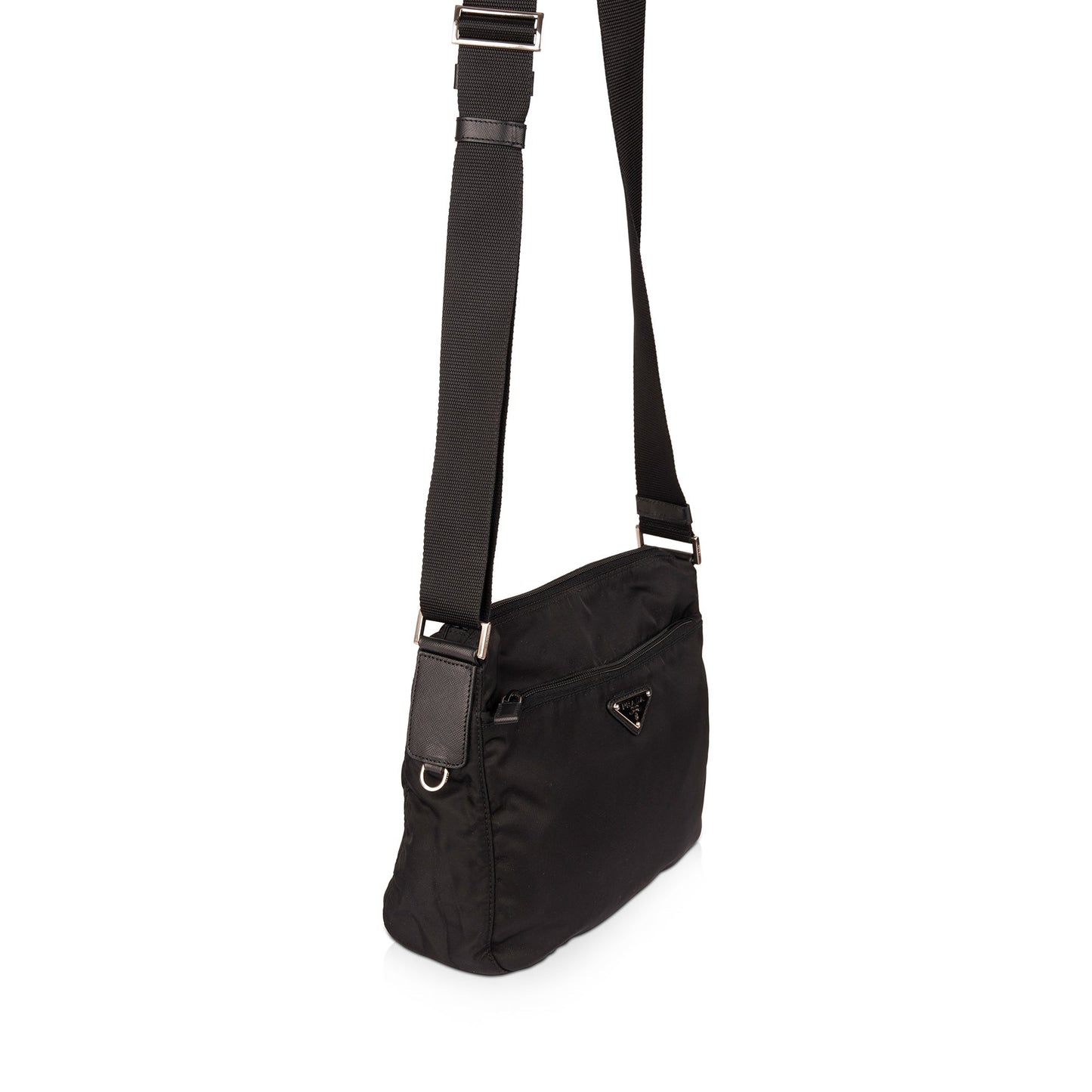 Prada Tessuto Nylon Messenger Bag