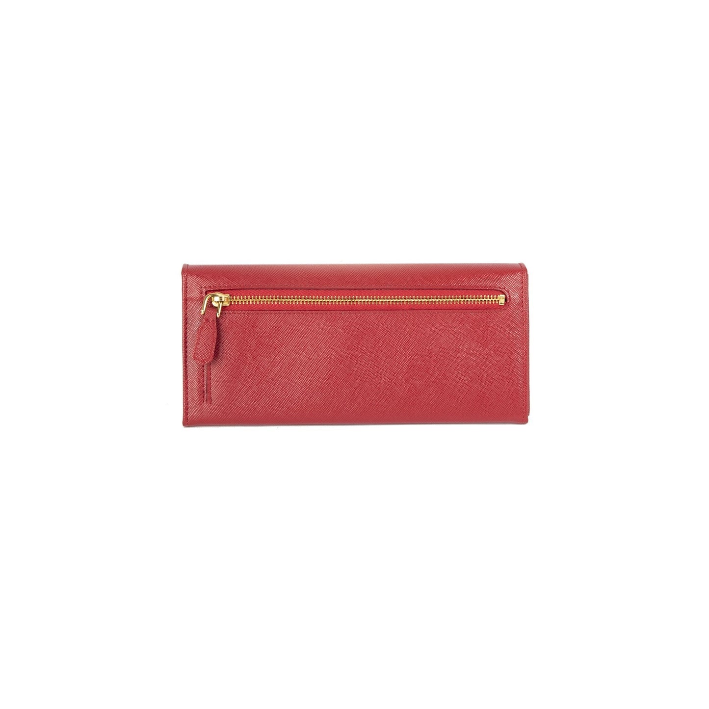 Prada Tri-Colour Saffiano Continental Wallet