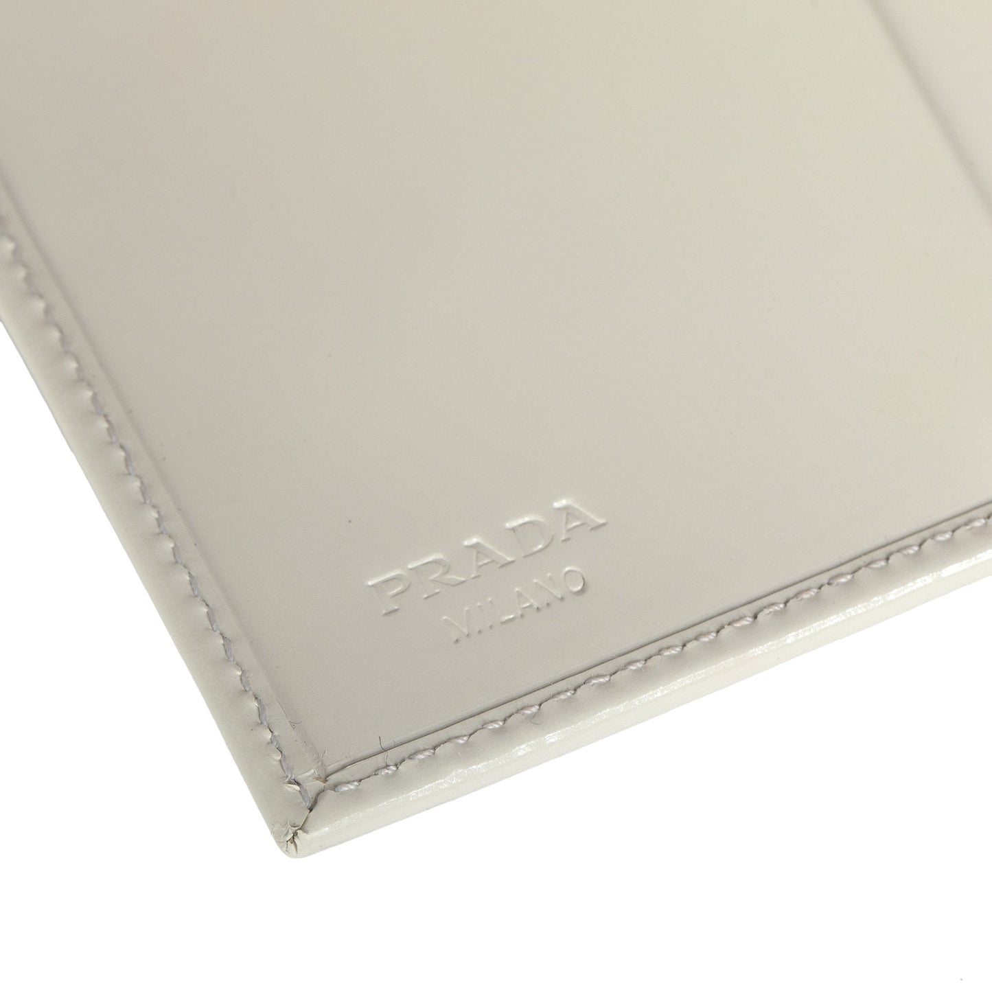 Prada Vintage Spazzolato Tri-Fold Wallet