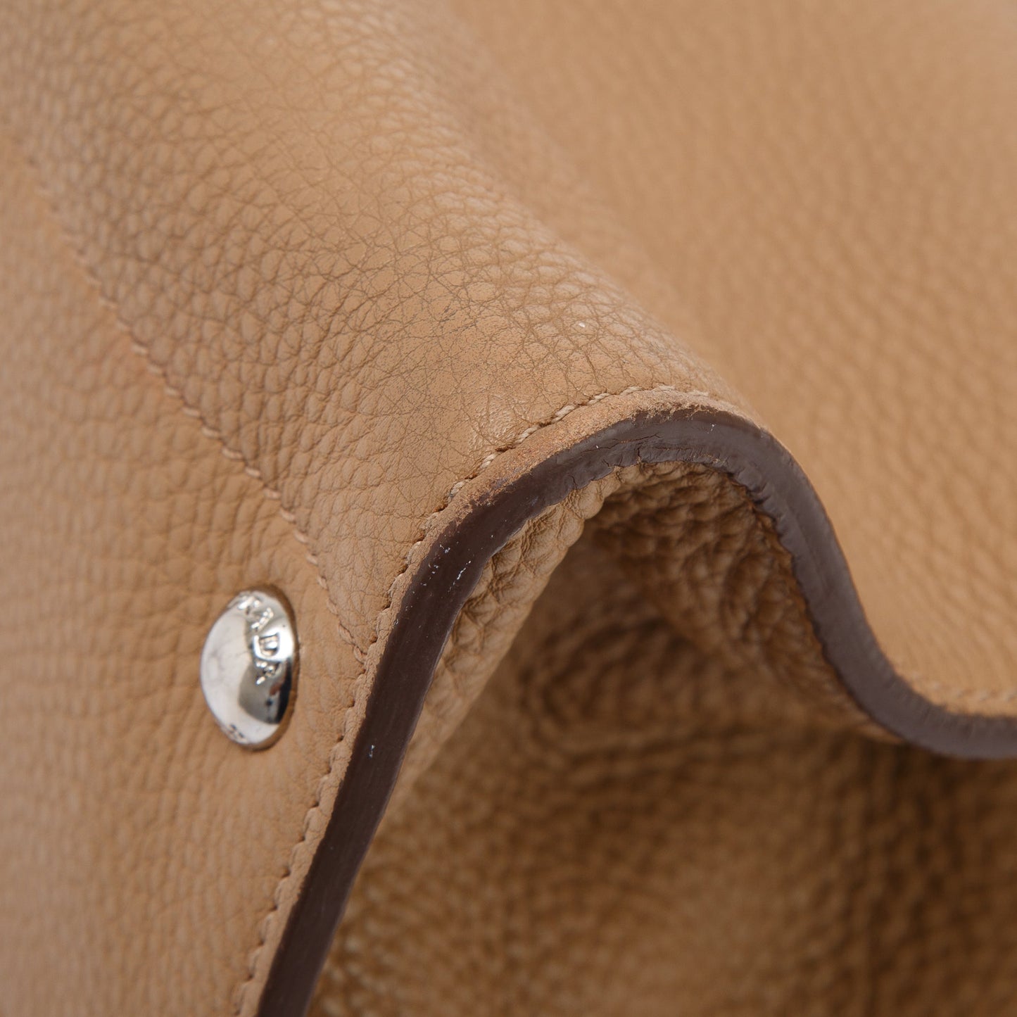 Prada Vitello Daino Convertible Tote