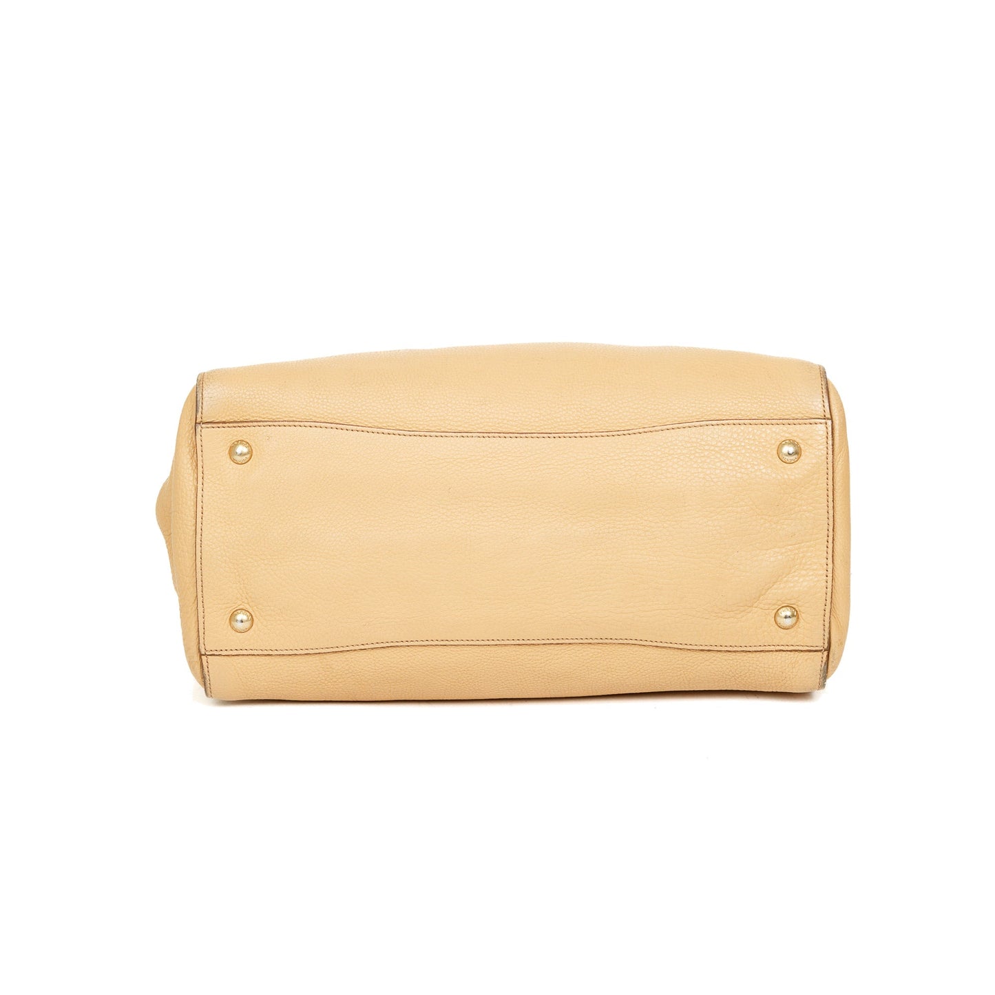 Prada Vitello Daino Cuir Frame Convertible Tote