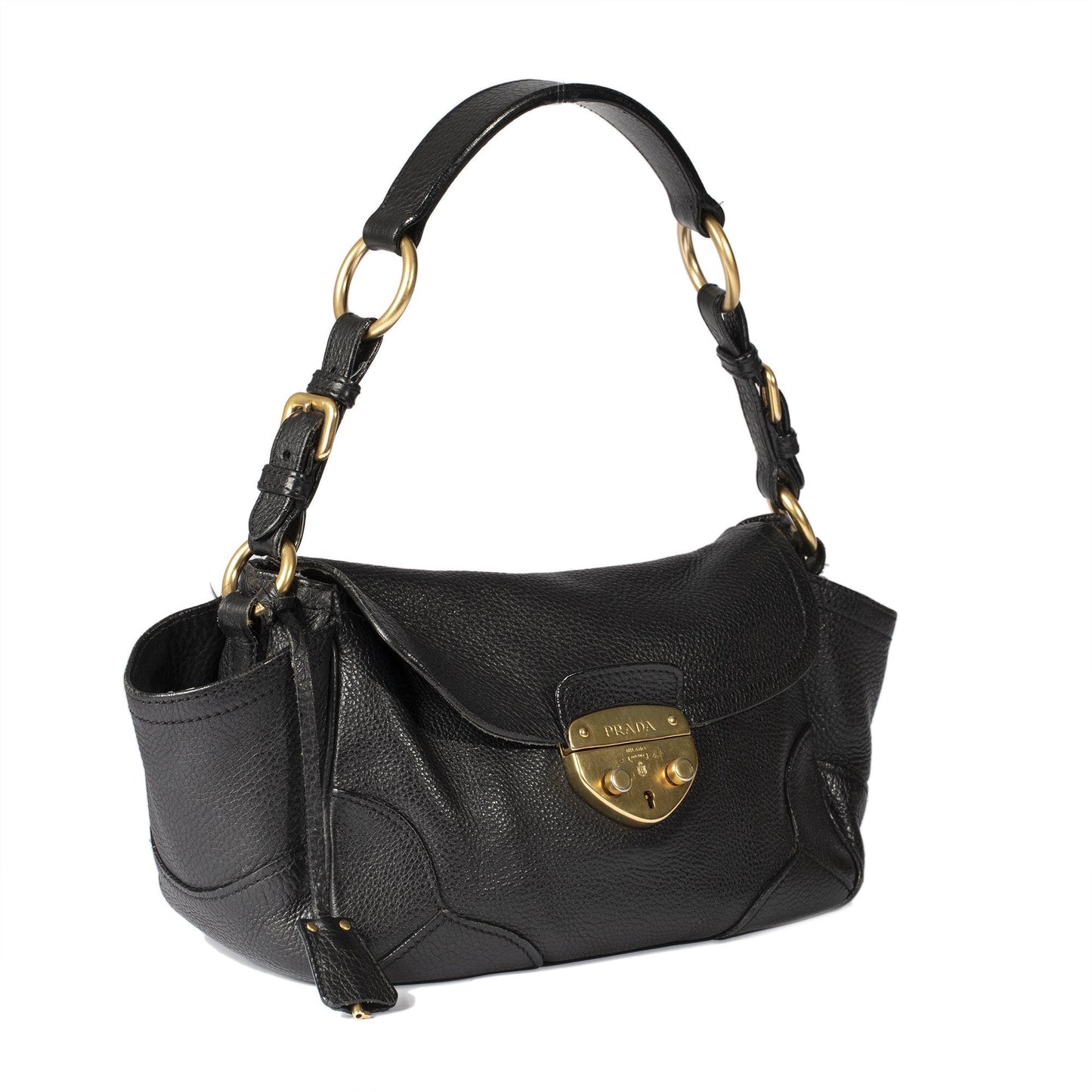 Prada Vitello Daino Easy Shoulder Bag