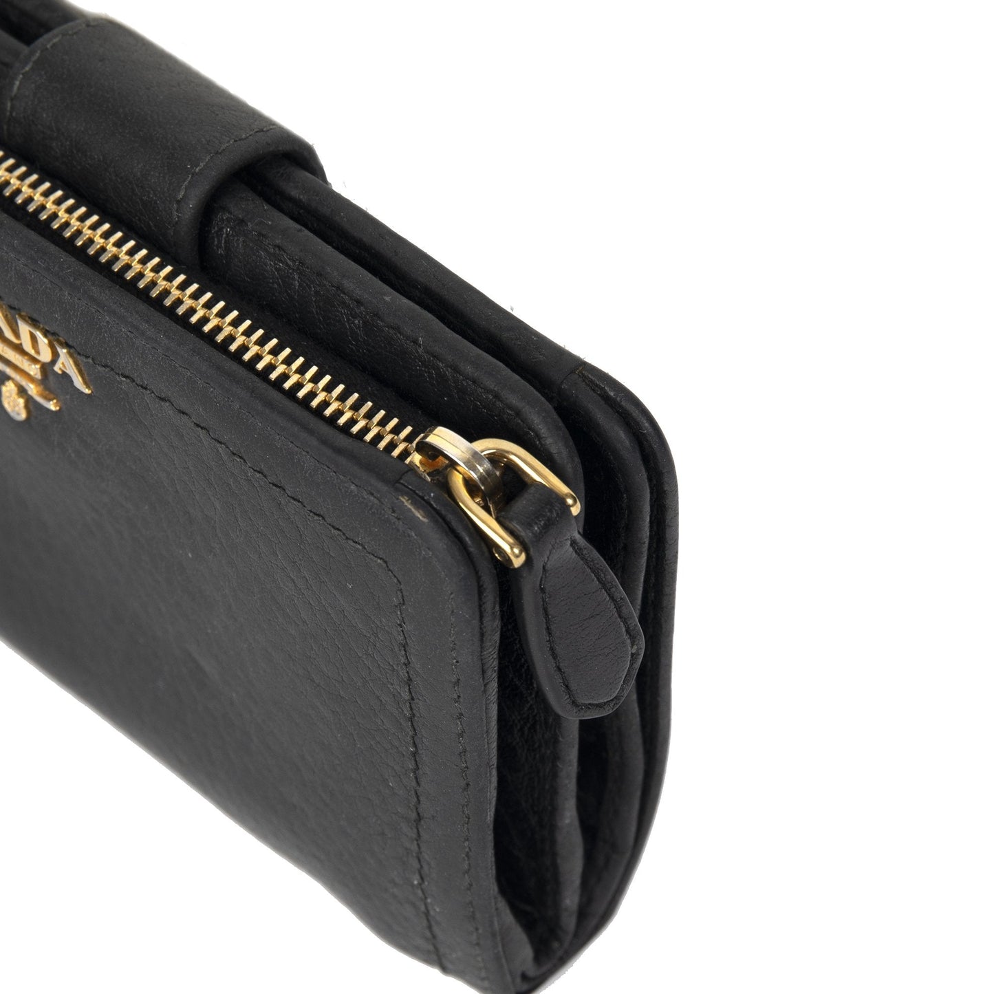 Prada Vitello Daino French Wallet