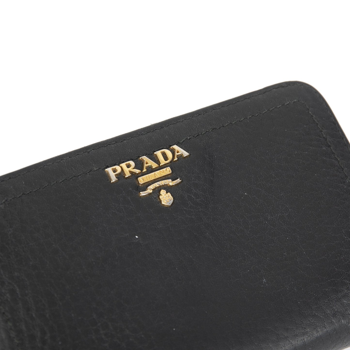 Prada Vitello Daino French Wallet