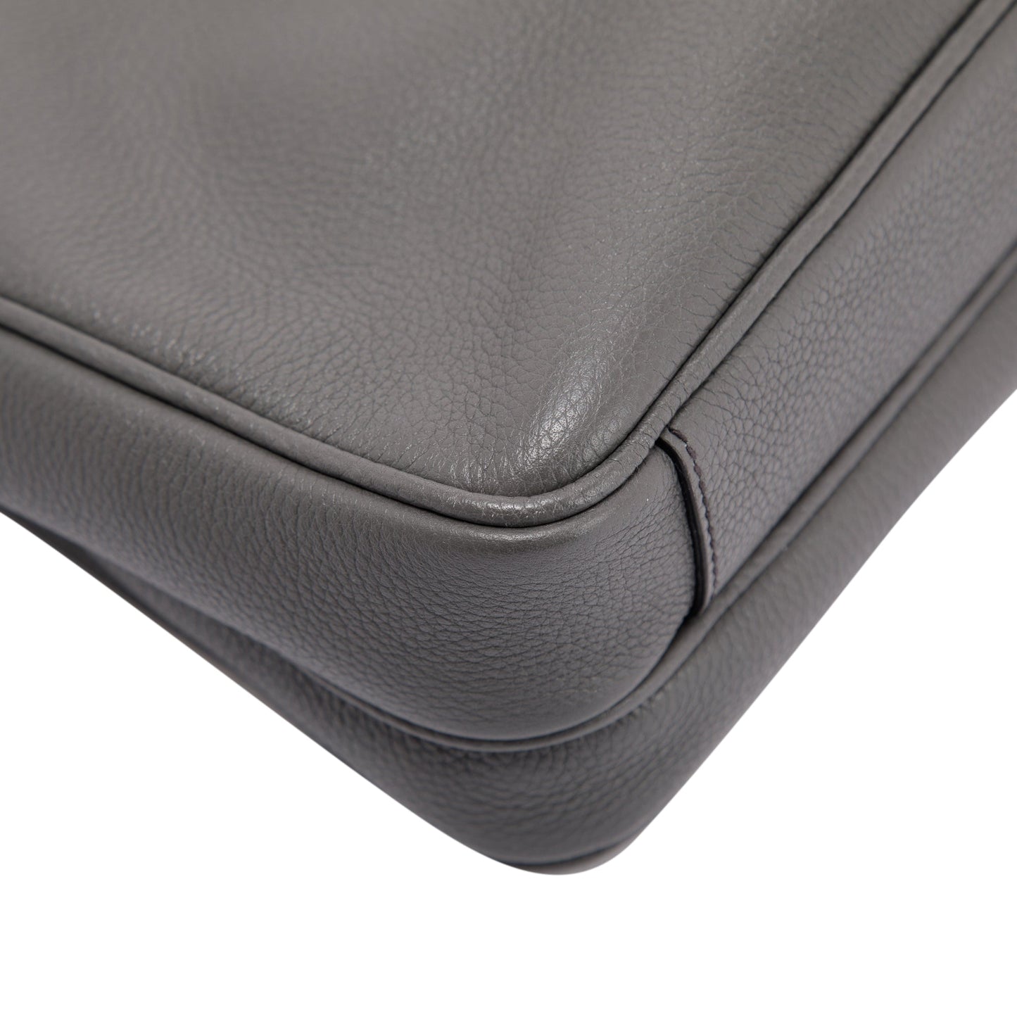 Prada Vitello Daino Front Pocket Zip Messenger Bag