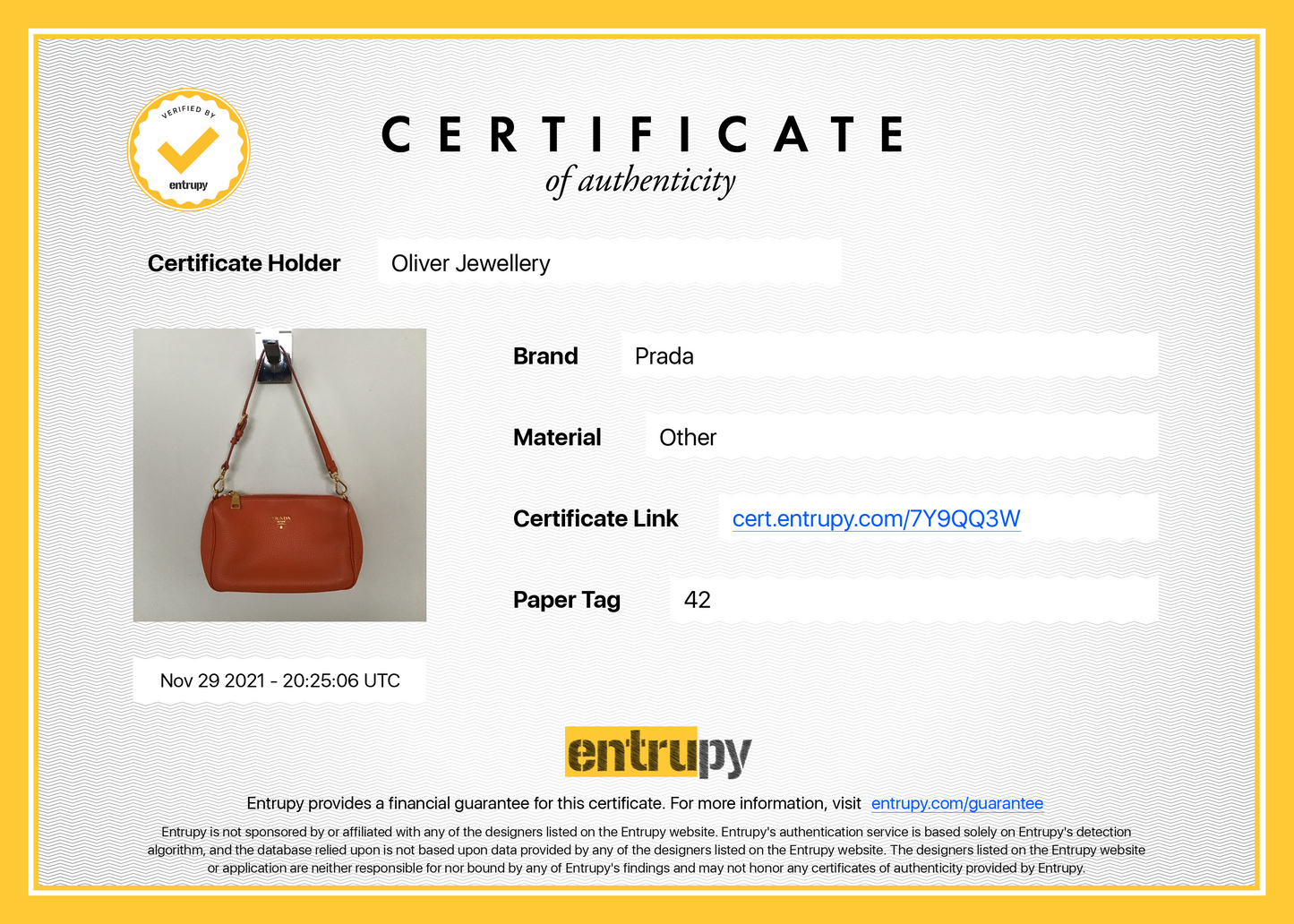 Prada Vitello Daino Pochette