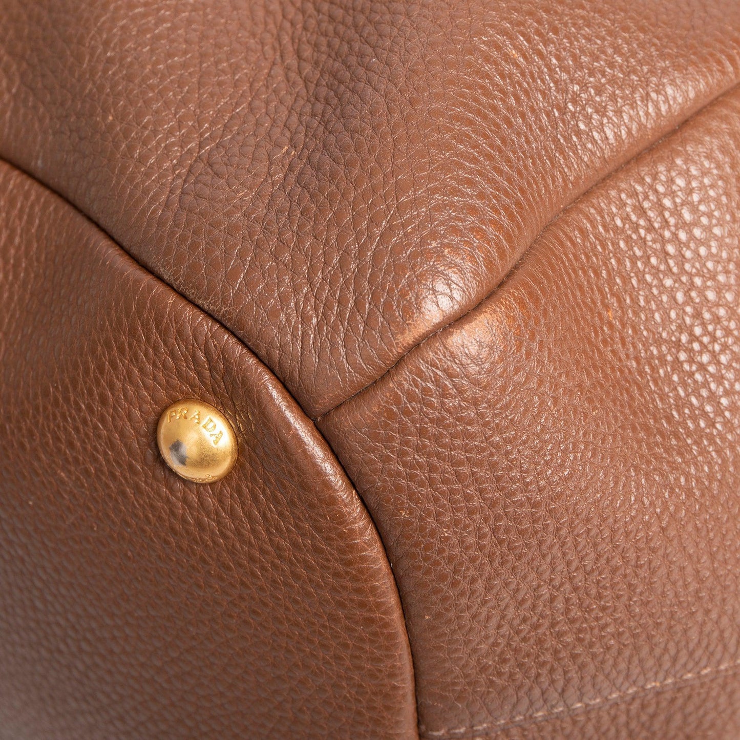 Prada Vitello Daino Sacca 2 Manici Convertible Tote