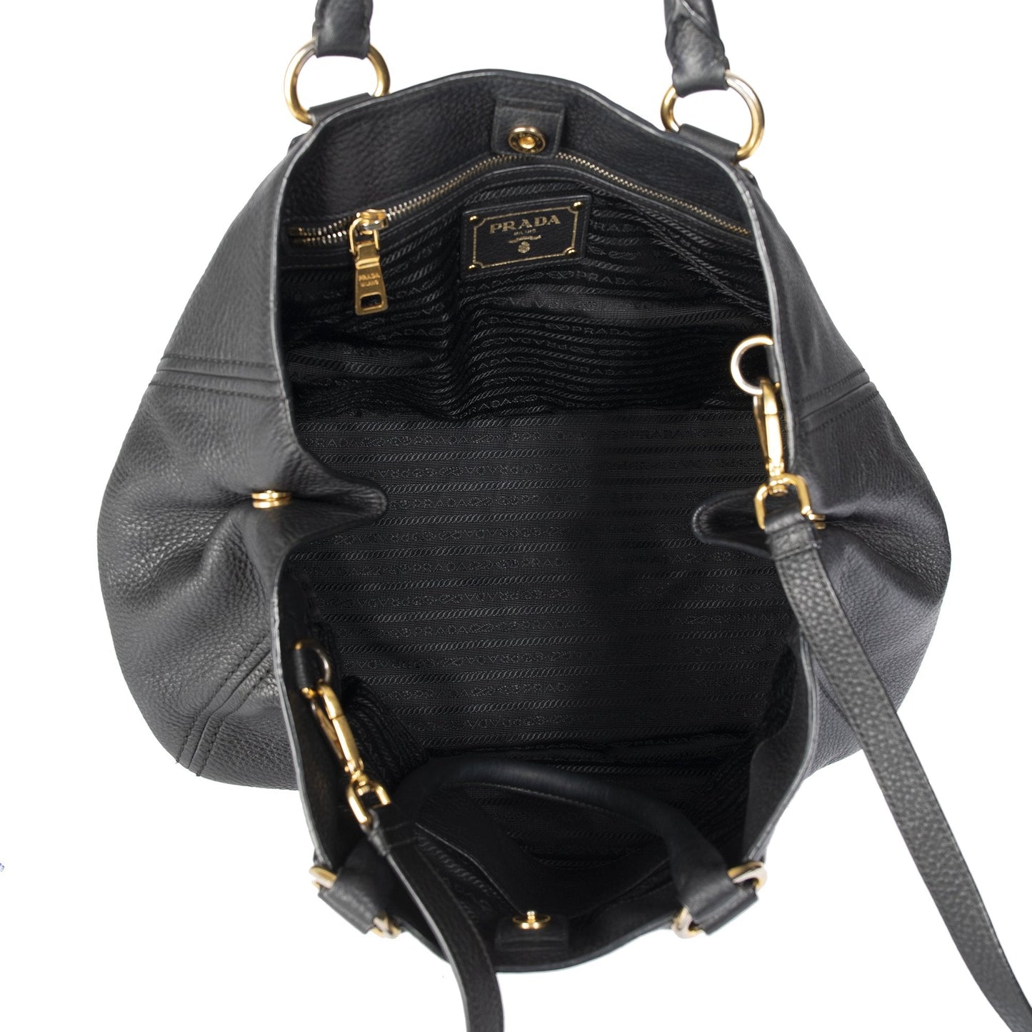 Prada Vitello Daino Satchel