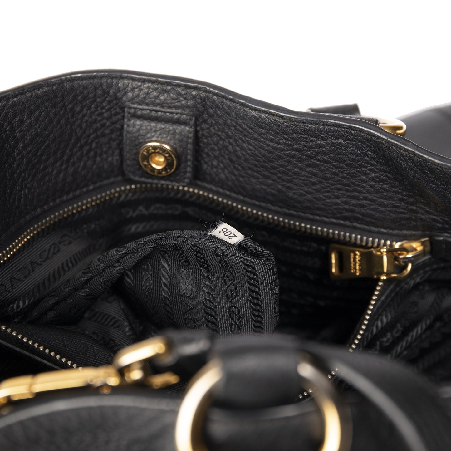 Prada Vitello Daino Satchel