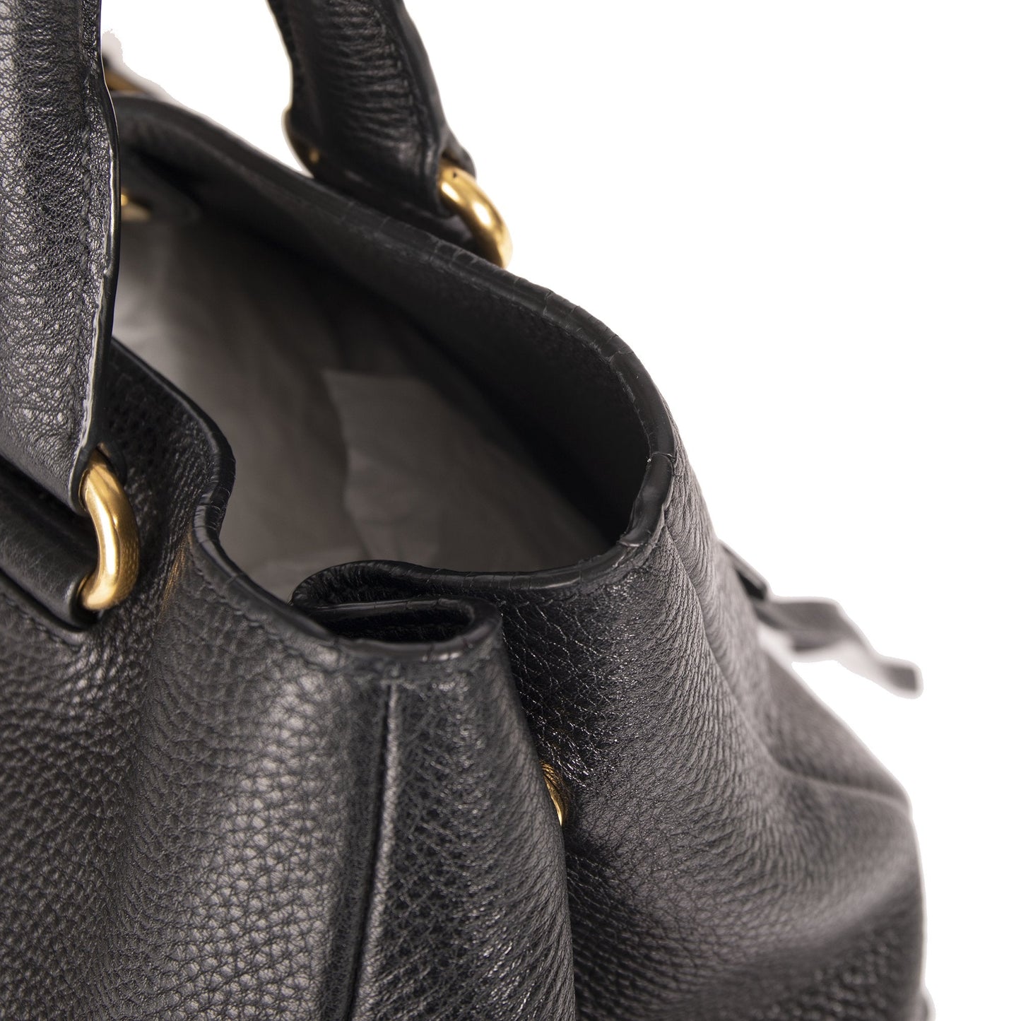 Prada Vitello Daino Shopping Tote