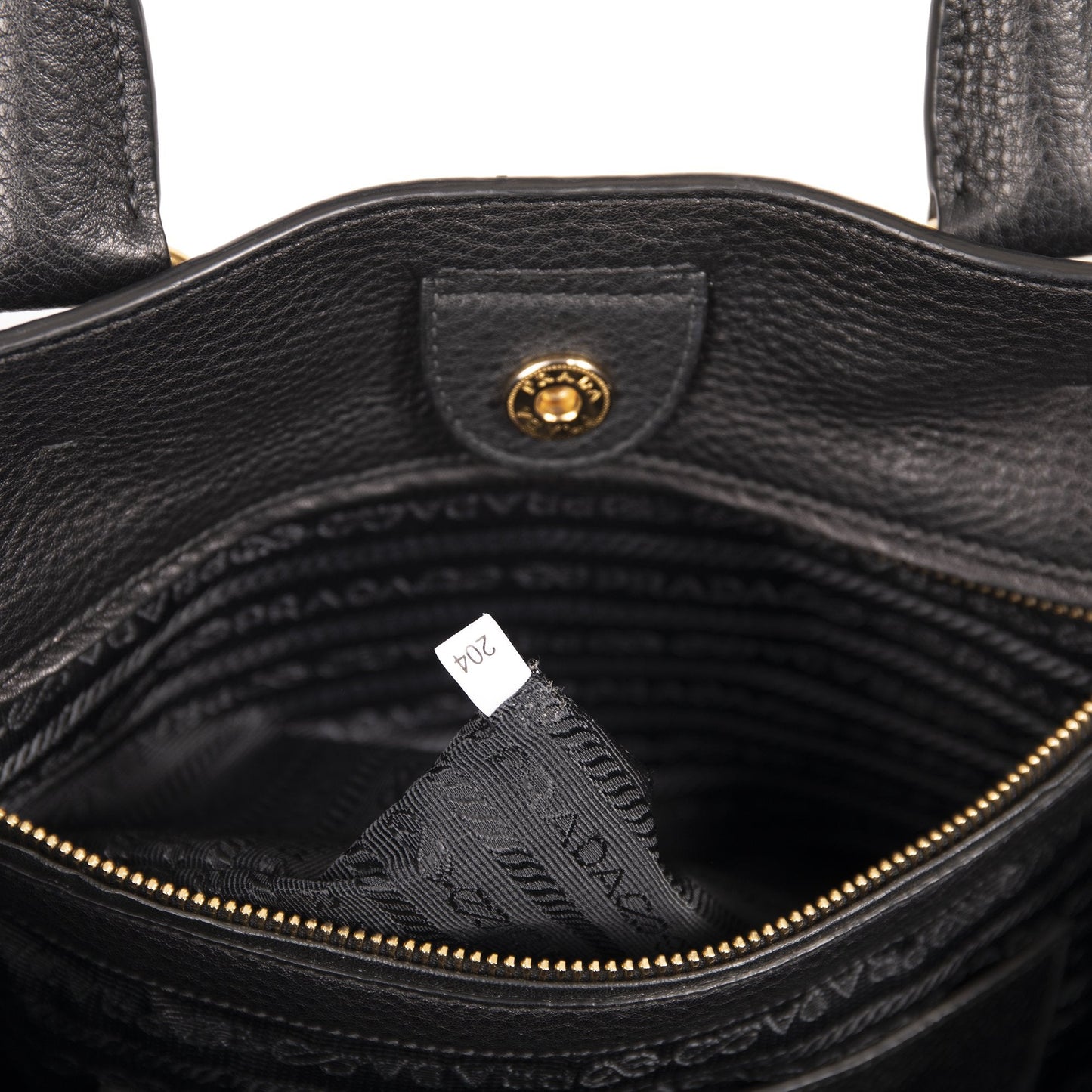 Prada Vitello Daino Shopping Tote