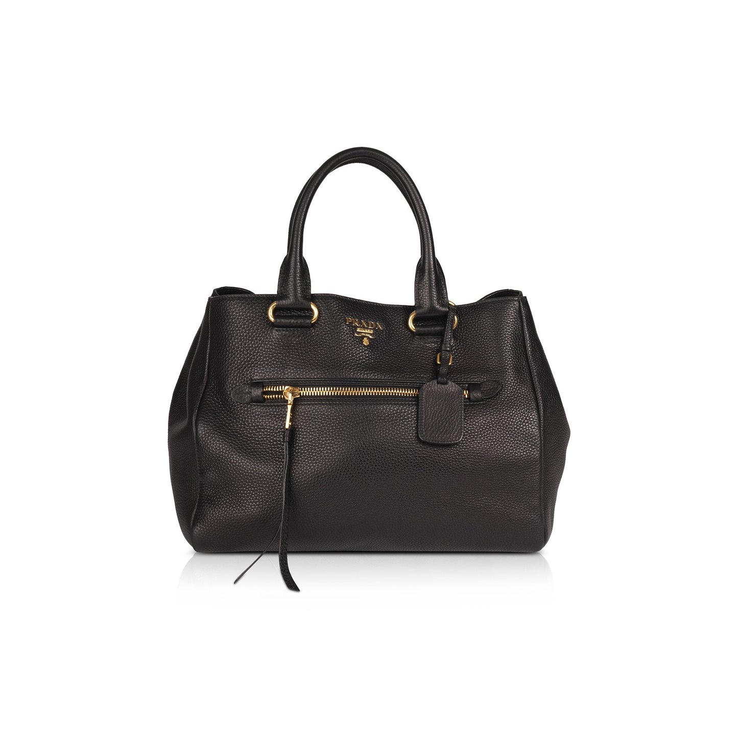 Prada Vitello Daino Shopping Tote