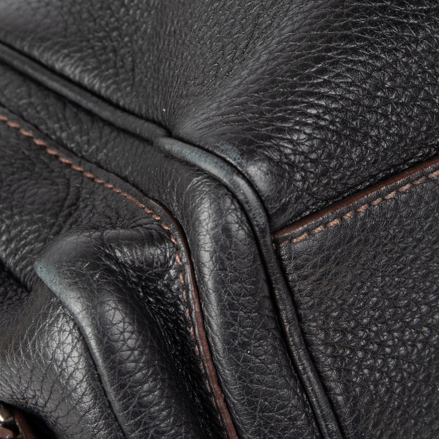 Prada Vitello Daino Side Pocket Tote