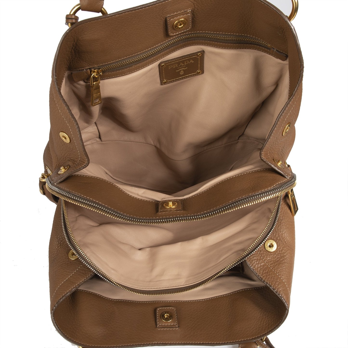 Prada Vitello Daino Tote