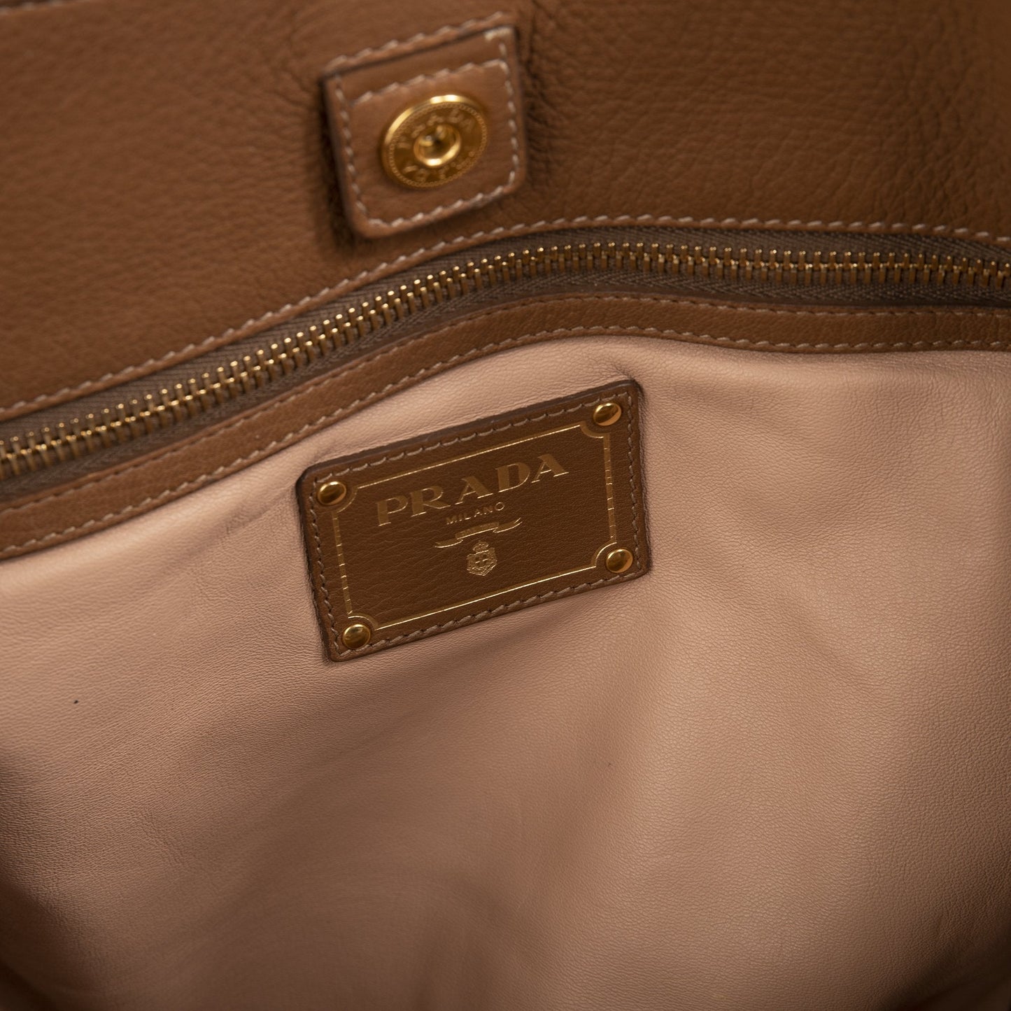 Prada Vitello Daino Tote