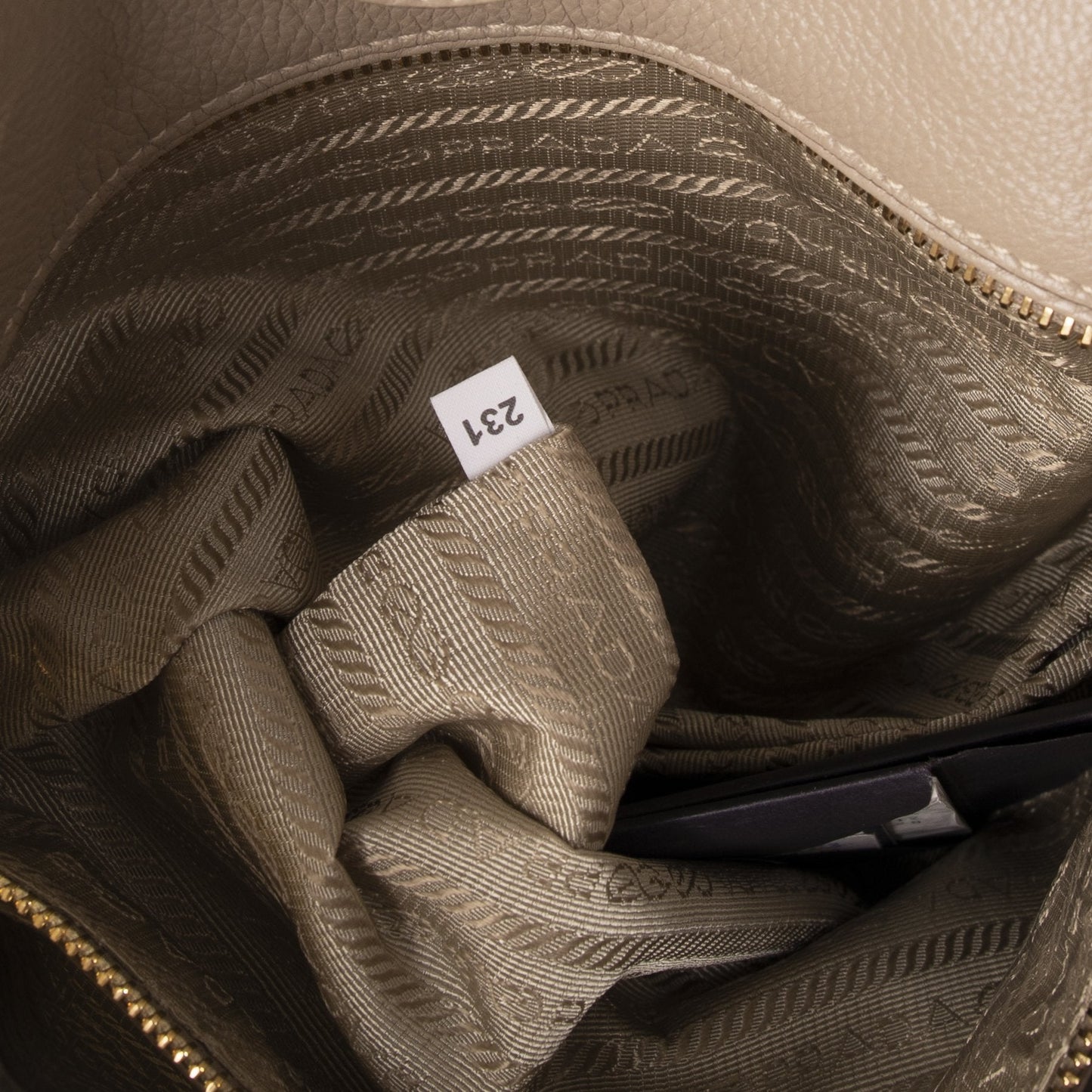 Prada Vitello Daino Tote