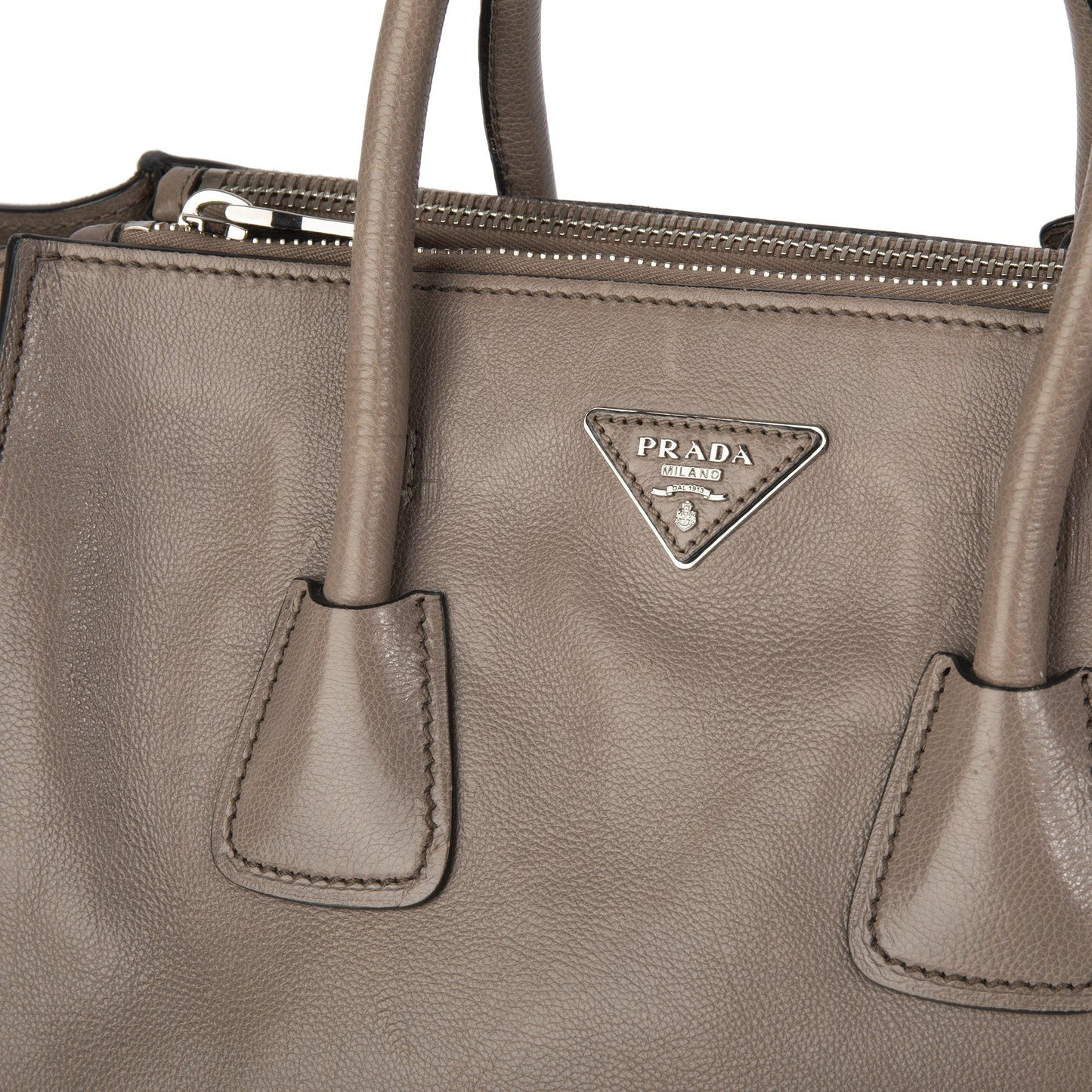 Prada Vitello Daino Twin Pocket Tote