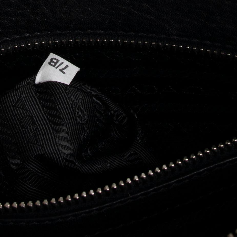 Prada Vitello Daino Zip Crossbody Bag