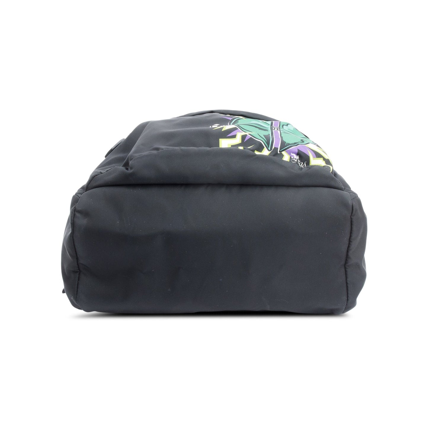 Prada X Universal Studios Black Tessuto Nylon Frankenstein Heart Backpack