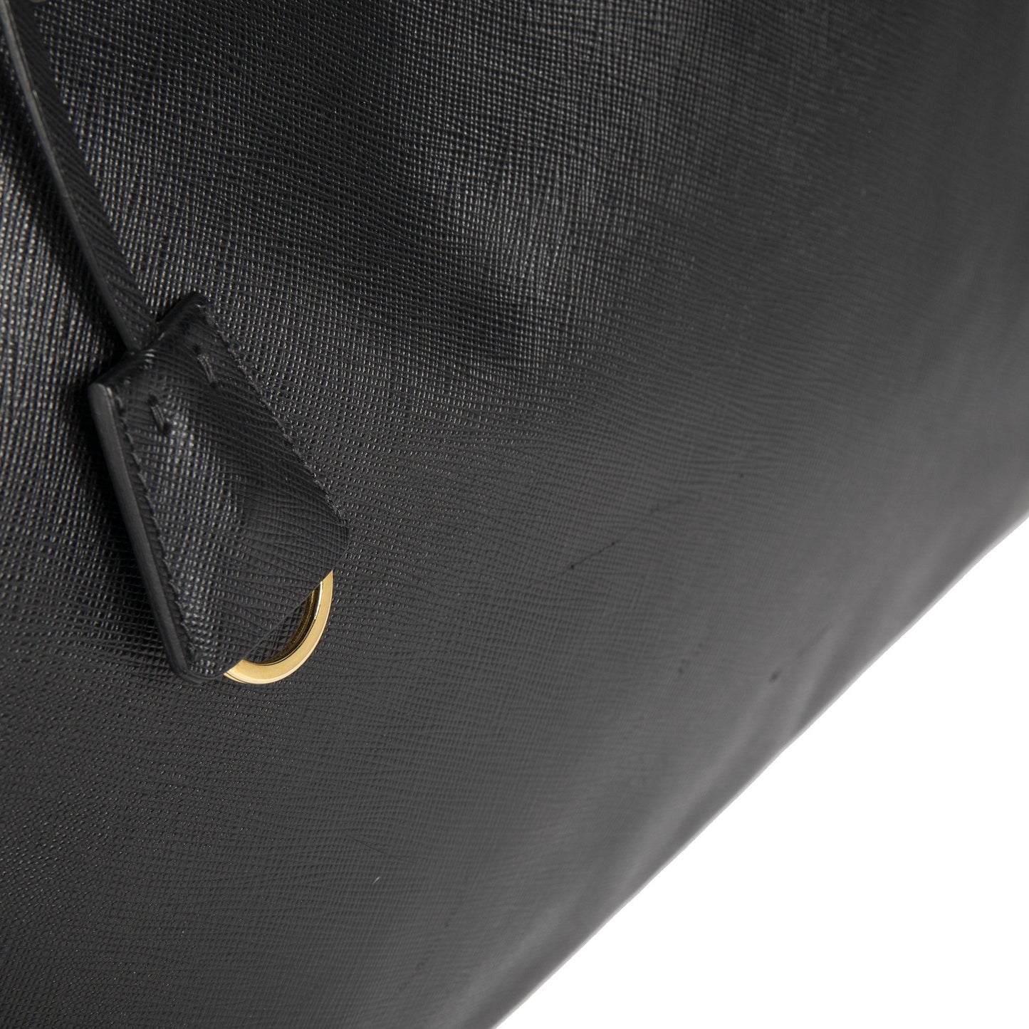 Prada XL Saffiano Lux Double Zip Tote