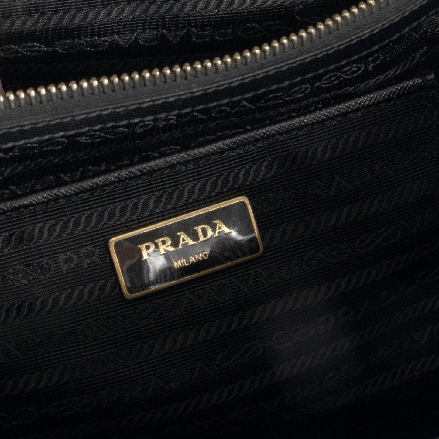 Prada XL Saffiano Lux Double Zip Tote