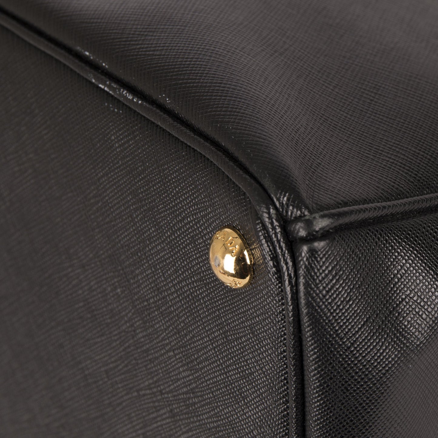 Prada XL Saffiano Lux Double Zip Tote
