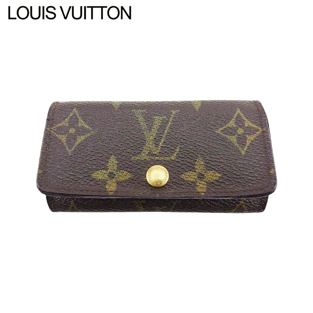 LOUIS VUITTON Key case Key holder  M62631 Brown Multicles4
