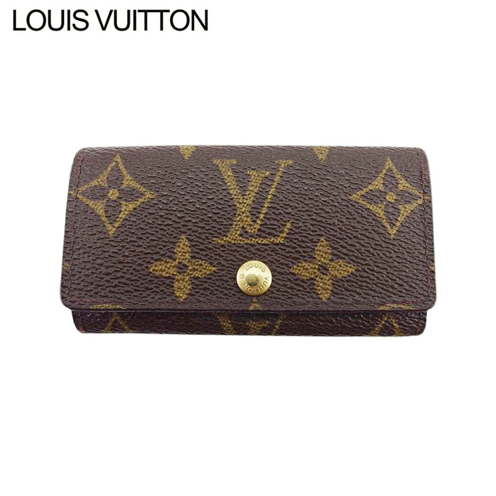 LOUIS VUITTON Key case Key holder  M62631 Brown Multicles4