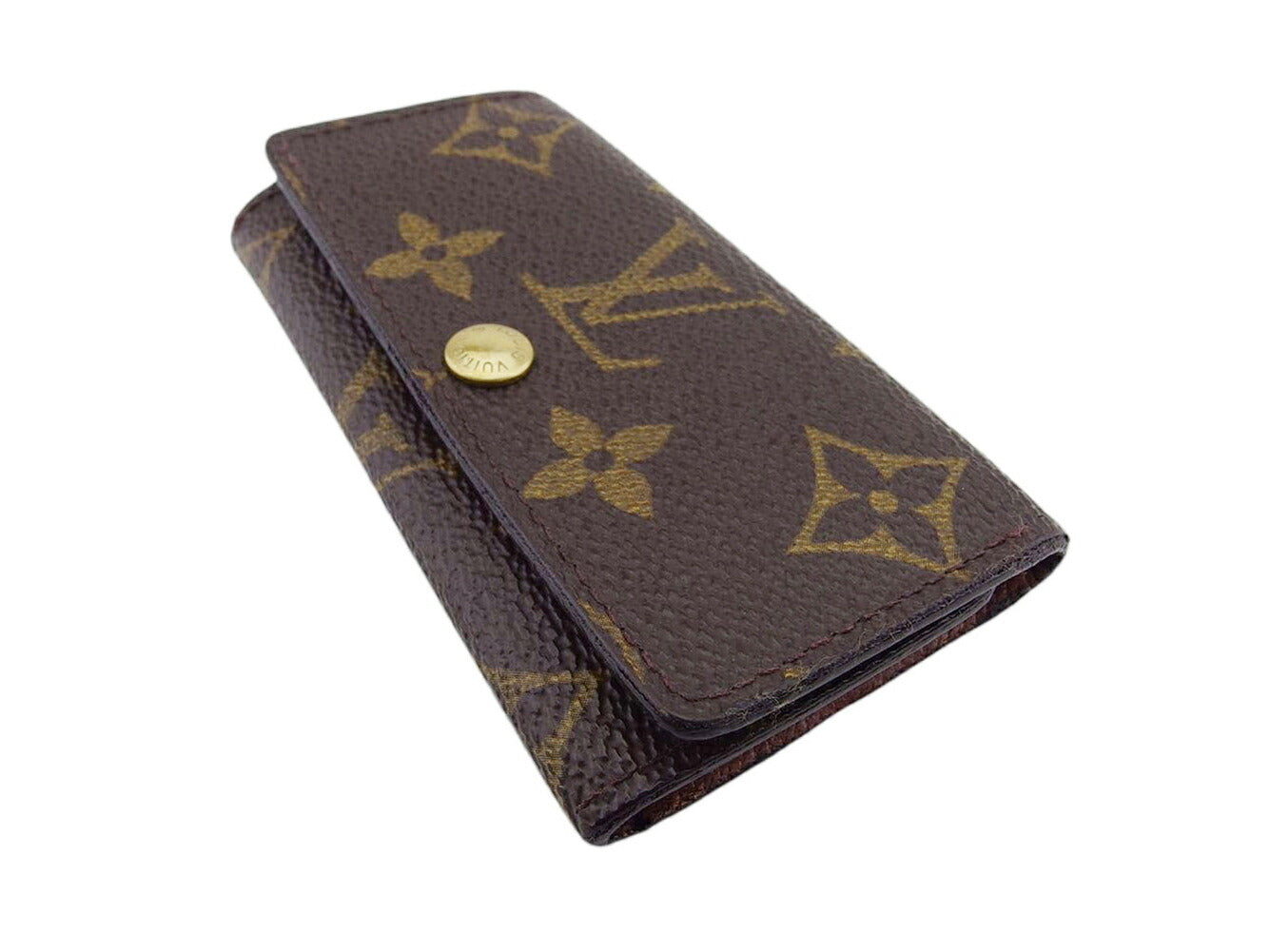 LOUIS VUITTON Key case Key holder  M62631 Brown Multicles4