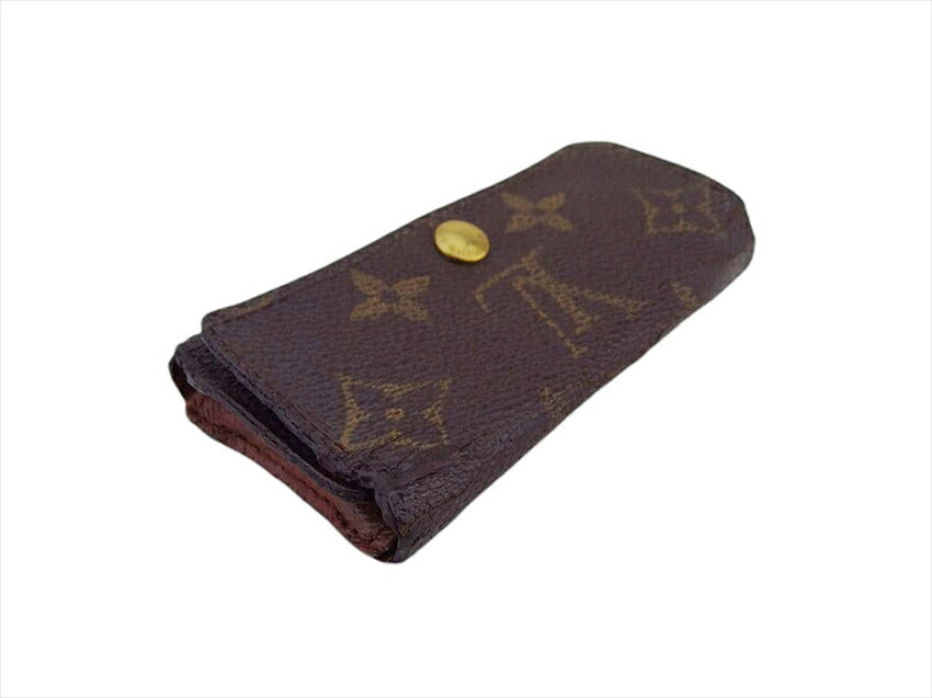 LOUIS VUITTON Key case Key holder  M62631 Brown Multicles4