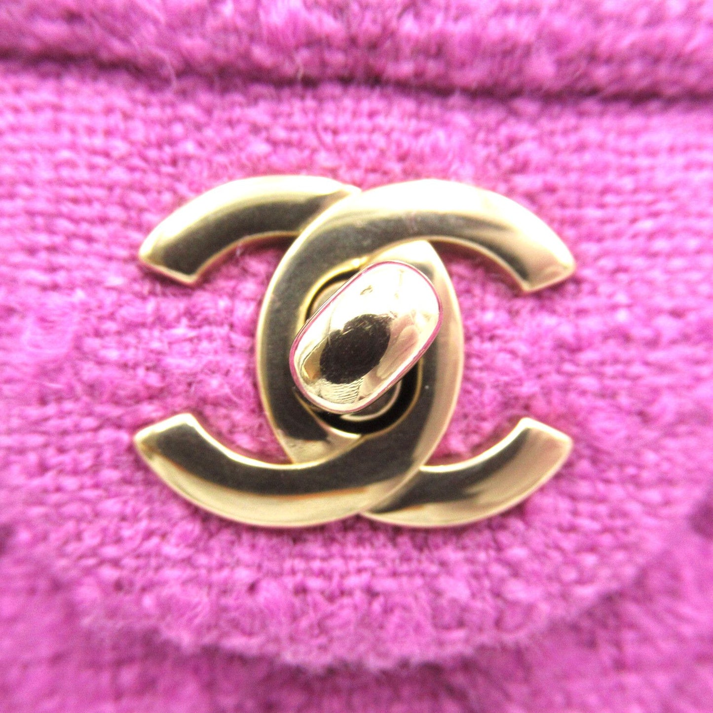 Chanel Purple Mini Classic Chain Shoulder Bag