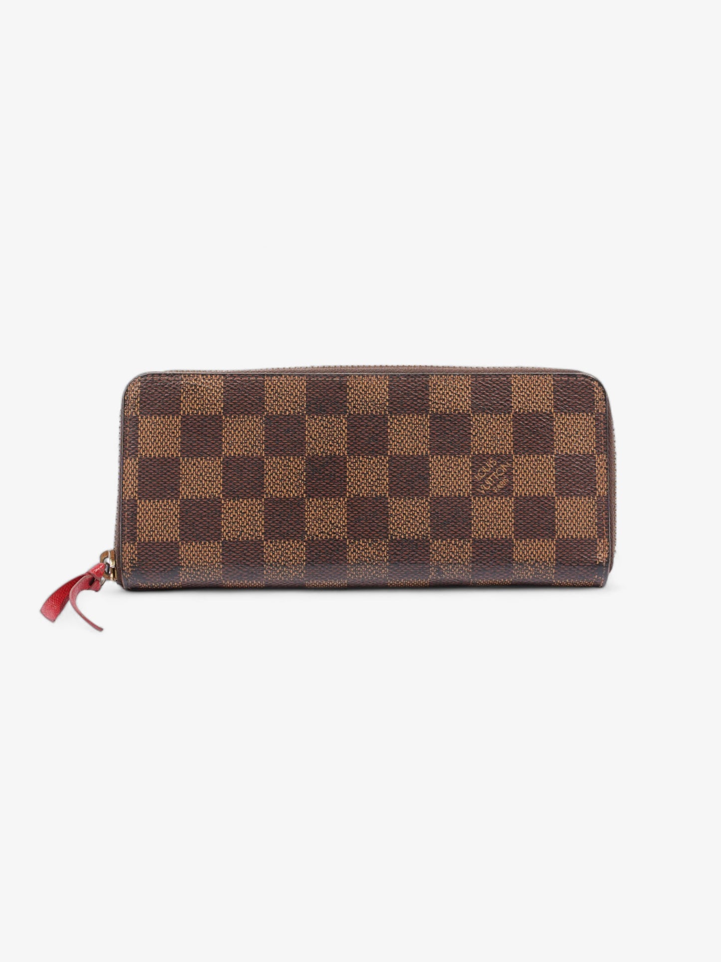 Louis Vuitton ClÃ©mence Wallet Damier Ebene Coated Canvas