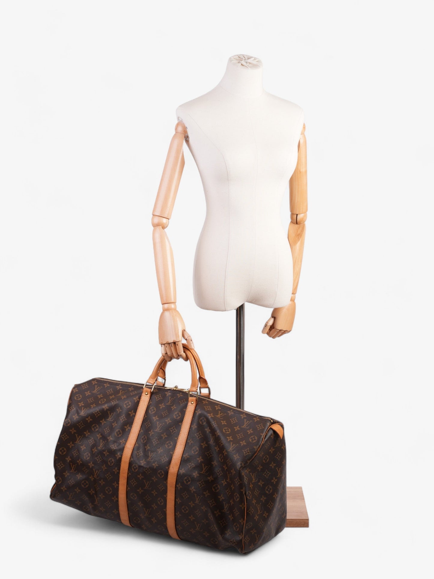 Louis Vuitton Keepall  Monogram Coated Canvas 60