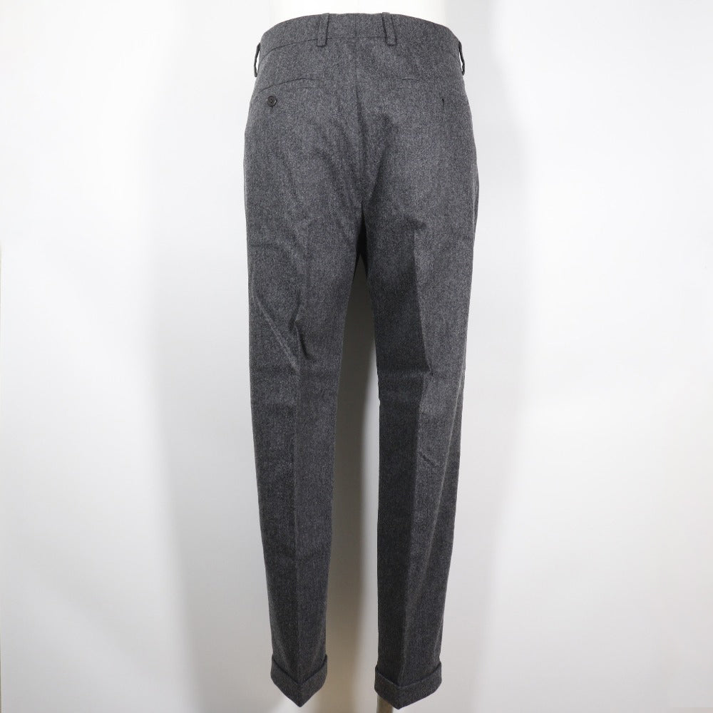 HERMES Pants wool gray mens 42