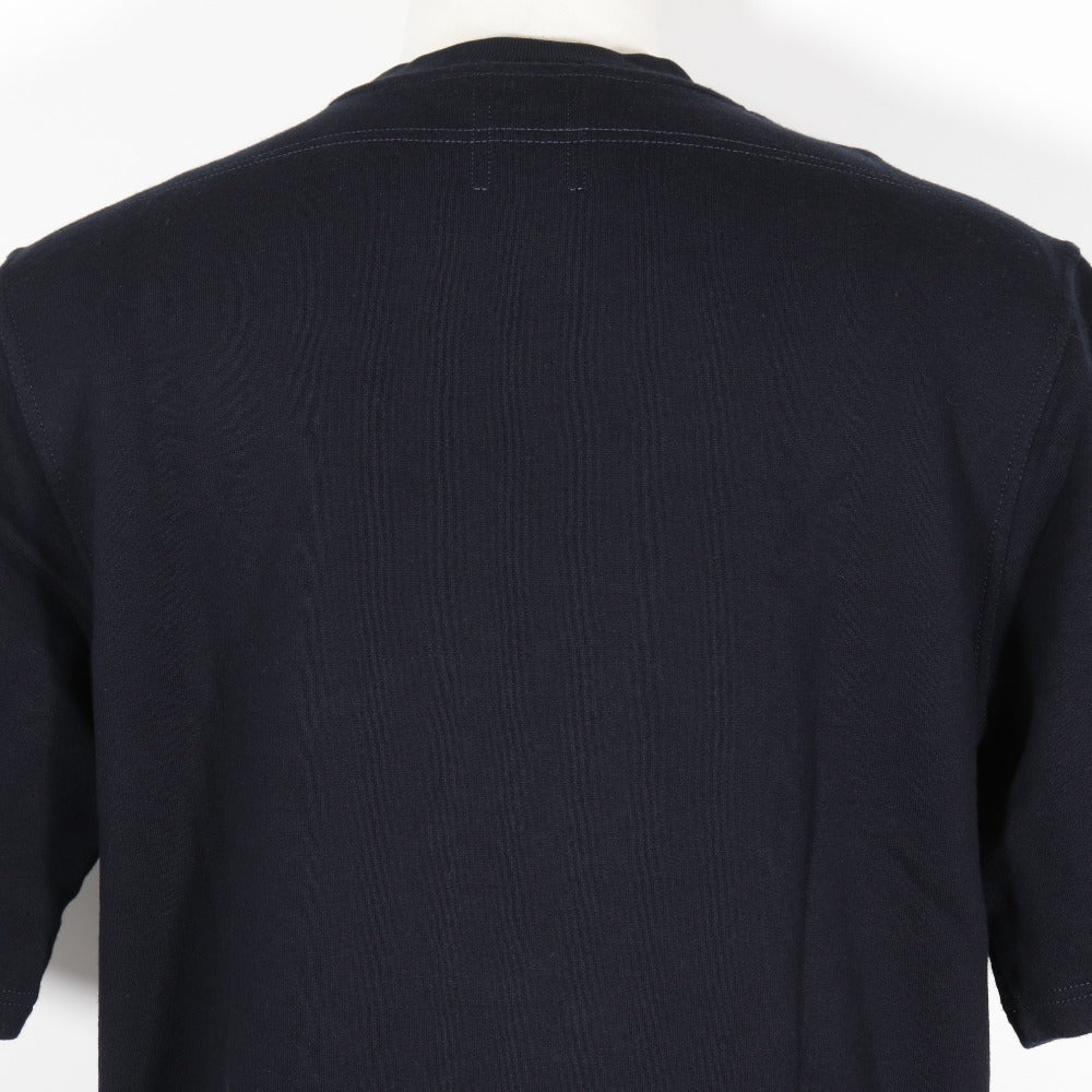 HERMES sweat cotton black Short sleeve mens S
