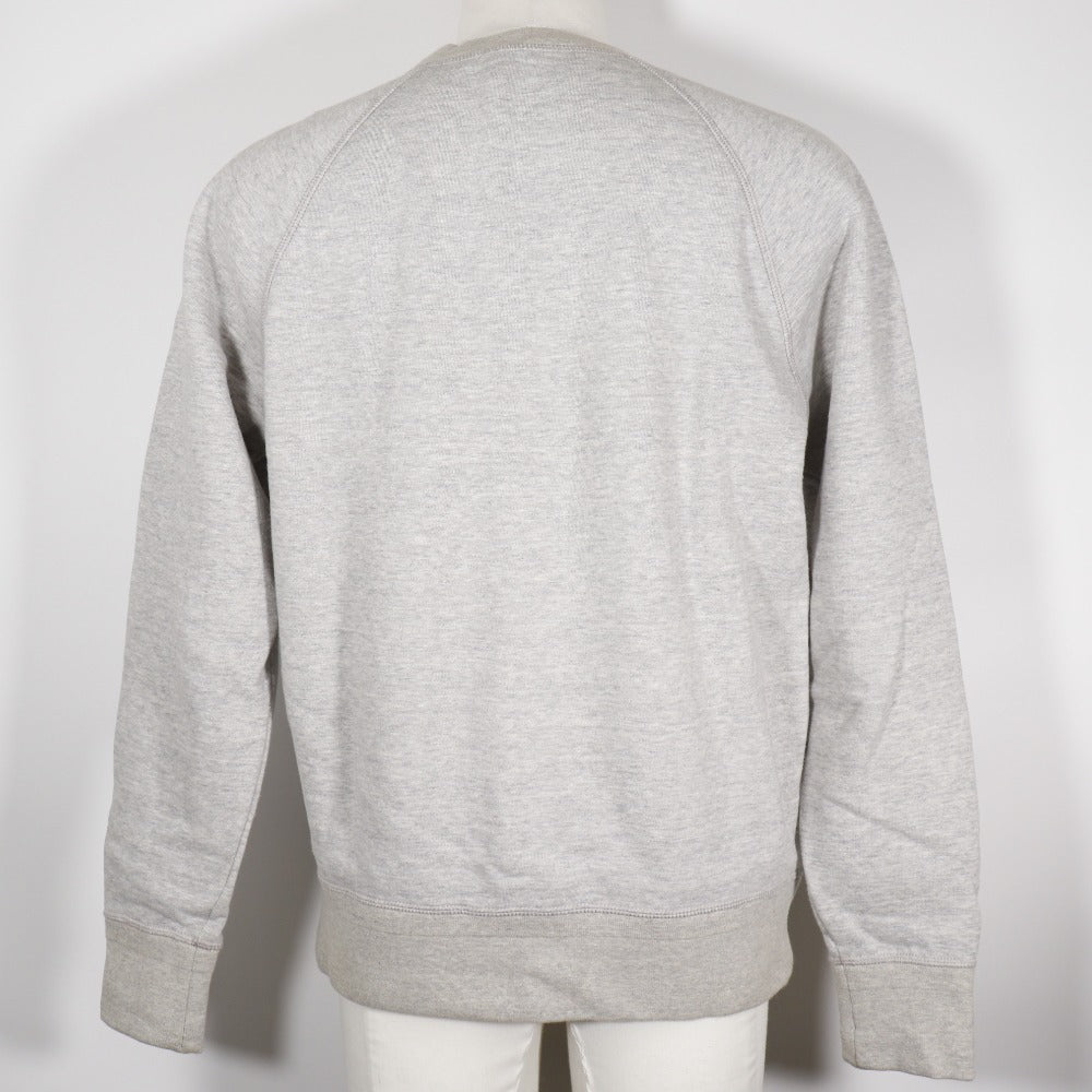 LOUIS VUITTON sweat RM182M GVR HFY05W cotton gray 18AW trainer Up side down mens S
