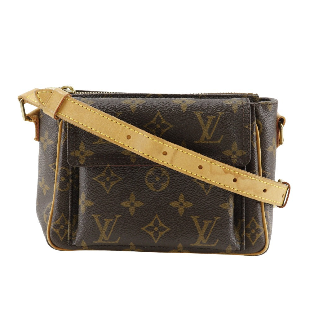 LOUIS VUITTON Shoulder Bag M51165 Monogram canvas Brown Viva CitePM