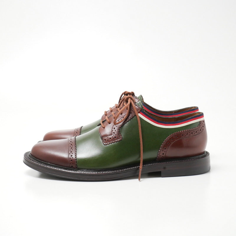 GUCCI Other shoes 496259 leather Green / brown mens 5