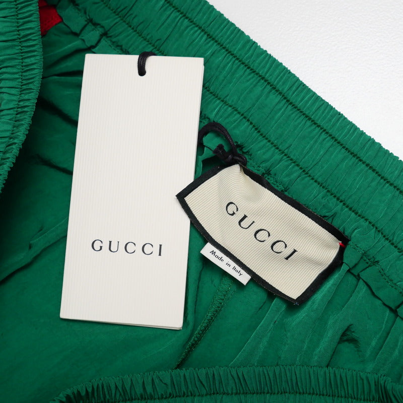 GUCCI Pants 573276 Nylon green mens S