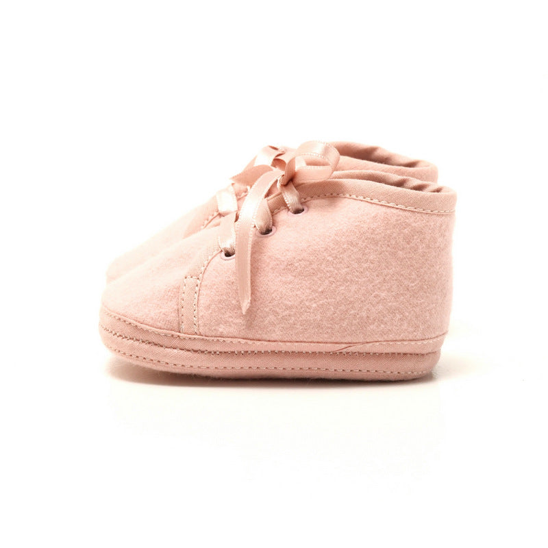 HERMES Other shoes Wool, Angora pink Hose embroidery Baby shoes first shoes Kids No size listed