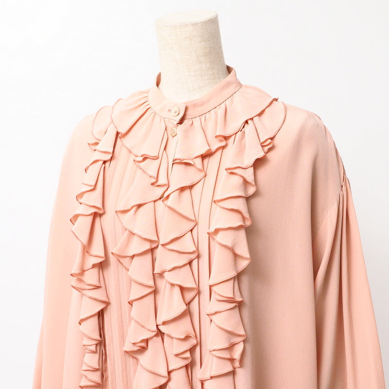 GUCCI blouse 544889 silk pink Women 42