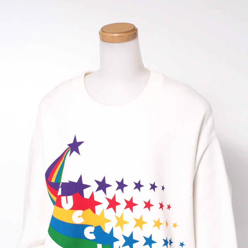 GUCCI sweat 617964 cotton white Women S