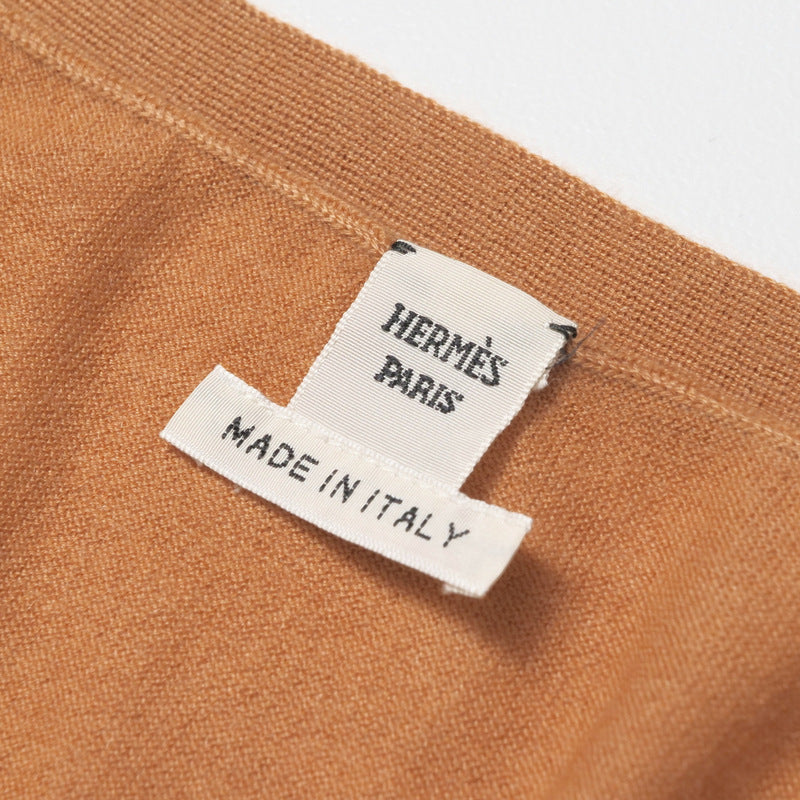 HERMES sweater cashmere Brown Women 38