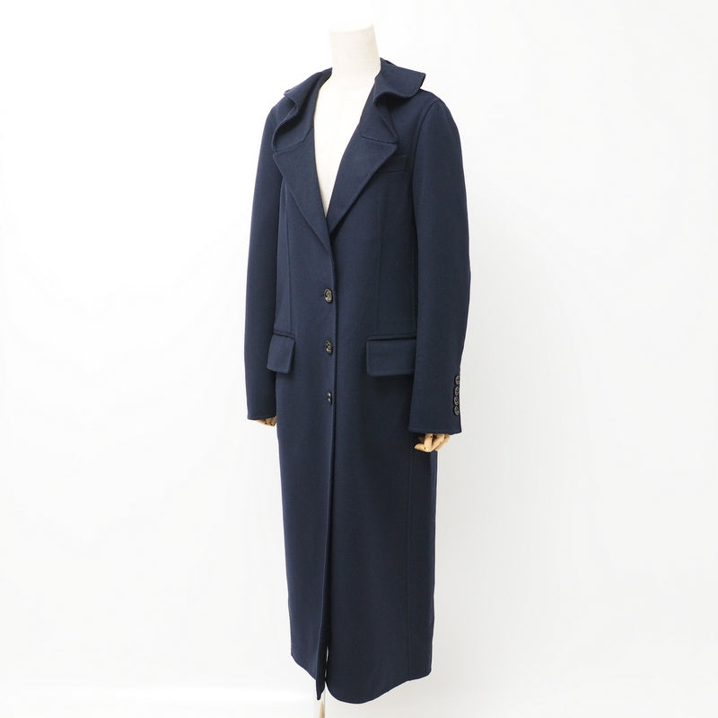BURBERRY coat 4055840 wool Navy Women 40