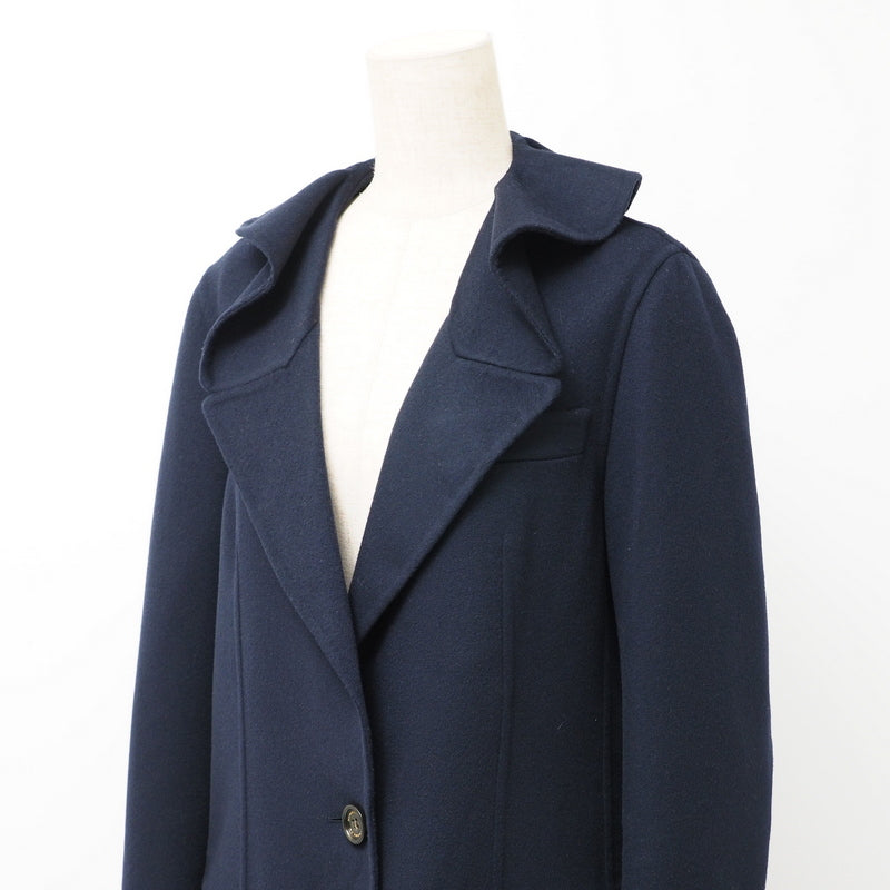 BURBERRY coat 4055840 wool Navy Women 40
