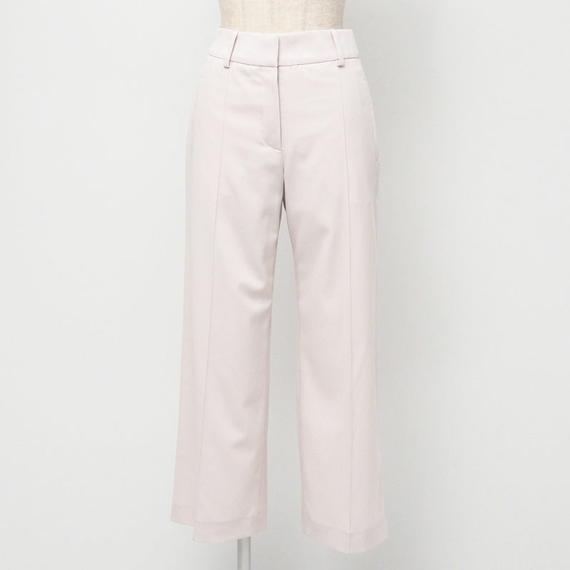 HERMES Pants wool Light gray Women 34